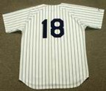 DON LARSEN New York Yankees 1956 Majestic Cooperstown Throwback Home Jersey