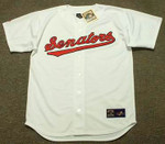 CURT FLOOD Washington Senators 1971 Majestic Cooperstown Home Jersey