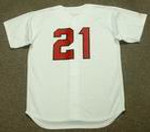 CURT FLOOD Washington Senators 1971 Majestic Cooperstown Home Jersey