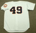 LARRY DIERKER Houston Astros 1960's Majestic Cooperstown Home Jersey