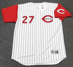 JOSE RIJO Cincinnati Reds 1993 Majestic Throwback Home Baseball Jersey