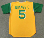 JOE DIMAGGIO Oakland Athletics 1969 Majestic Cooperstown Throwback Jersey