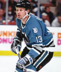 JAMIE BAKER San Jose Sharks 1995 CCM Vintage Throwback NHL Hockey Jersey
