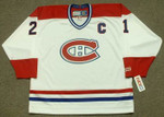 GUY CARBONNEAU Montreal Canadiens 1993 Home CCM Throwback NHL Hockey Jersey - FRONT