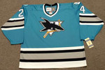 SERGEI MAKAROV San Jose Sharks 1993 CCM Vintage Throwback NHL Hockey Jersey