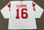 BOBBY CLARKE 1976 Team Canada Nike Throwback Hockey Jersey - Back