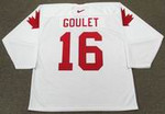 MICHEL GOULET 1987 Team Canada Nike Throwback Hockey Jersey - BACK