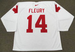 THEOREN FLEURY 1991 Team Canada Nike Throwback Hockey Jersey - BACK