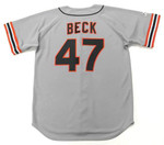ROD BECK San Francisco Giants 1993 Majestic Cooperstown Away Baseball Jersey