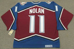 OWEN NOLAN Colorado Avalanche 1995 CCM Vintage Throwback NHL Hockey Jersey