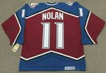 OWEN NOLAN Colorado Avalanche 1995 CCM Vintage Throwback NHL Hockey Jersey