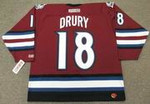 2002 Alternate CCM Throwback CHRIS DRURY Avalanche Jersey - BACK