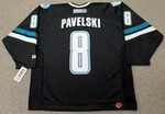 JOE PAVELSKI San Jose Sharks 2007 CCM Throwback Alternate NHL Jersey