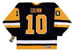 Dan Quinn 1988 Pittsburgh Penguins NHL Throwback Hockey Away Jersey - BACK