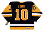 Dan Quinn 1988 Pittsburgh Penguins NHL Throwback Hockey Away Jersey - BACK