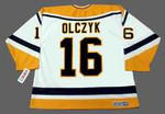 ED OLCZYK Pittsburgh Penguins 1998 CCM Throwback Home NHL Jersey