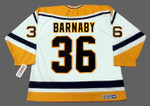 MATTHEW BARNABY Pittsburgh Penguins 1999 CCM Throwback Home NHL Jersey