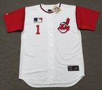 JOSE CARDENAL Cleveland Indians 1969 Majestic Cooperstown Home Baseball Jersey