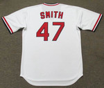LEE SMITH St. Louis Cardinals 1991 Majestic Cooperstown Throwback Home Jersey