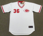 CLAY CARROLL Cincinnati Reds 1975 Majestic Cooperstown Throwback Baseball Jersey