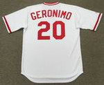 CESAR GERONIMO Cincinnati Reds 1975 Majestic Cooperstown Throwback Baseball Jersey