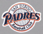 BIP ROBERTS San Diego Padres 1994 Away Majestic Baseball Throwback Jersey - SLEEVE CREST