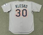 RYAN KLESKO San Diego Padres 2001 Away Majestic Baseball Throwback Jersey - BACK