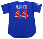 Anthony Rizzo 2016 Chicago Cubs Majestic MLB Throwback Alternate Jersey - BACK