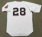 VADA PINSON Cleveland Indians 1970 Majestic Cooperstown Home Baseball Jersey