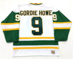 GORDIE HOWE 1978 New England Whalers home jersey - BACK
