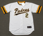 JOHNNY GRUBB San Diego Padres 1974 Majestic Cooperstown Home Baseball Jersey