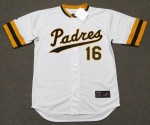 FRED KENDALL San Diego Padres 1974 Majestic Cooperstown Home Baseball Jersey