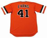 DARRELL EVANS San Francisco Giants 1982 Majestic Cooperstown Alternate Jersey