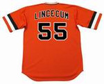 TIM LINCECUM San Francisco Giants 1970's Majestic Cooperstown Baseball Jersey