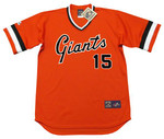 BRUCE BOCHY San Francisco Giants 1970's Majestic Cooperstown Baseball Jersey