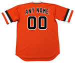 SAN FRANCISCO GIANTS 1980's Majestic Throwback Jersey Customized "Any Name & Number(s)"