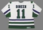 KEVIN DINEEN 1984 Home CCM Hartford Whalers Jersey - BACK