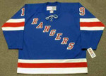 JEAN RATELLE New York Rangers 1972 Away CCM Throwback NHL Hockey Jersey - FRONT