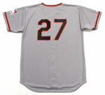 JUAN MARICHAL San Francisco Giants 1969 Majestic Throwback Away Baseball Jersey