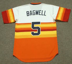 JEFF BAGWELL Houston Astros 1980's Majestic Cooperstown Throwback Baseball Jersey