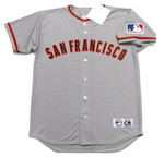 WILLIE McCOVEY San Francisco Giants 1969 Majestic Throwback Away Baseball Jersey