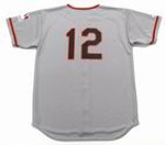 JIM DAVENPORT San Francisco Giants 1969 Majestic Throwback Away Baseball Jersey