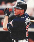 WALLY JOYNER San Diego Padres 1997 Majestic Throwback Alternate Baseball Jersey