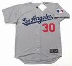 MAURY WILLS Los Angeles Dodgers 1969 Majestic Cooperstown Away Baseball Jersey