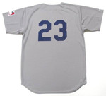 CLAUDE OSTEEN Los Angeles Dodgers 1969 Away Majestic Baseball Throwback Jersey - BACK