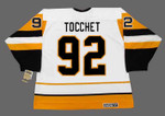 RICK TOCCHET Pittsburgh Penguins 1992 CCM Vintage Home NHL Hockey Jersey