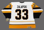 ZARLEY ZALAPSKI Pittsburgh Penguins 1989 CCM Vintage Home NHL Hockey Jersey