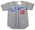 JEFF KENT Los Angeles Dodgers 2005 Majestic Throwback Away Baseball Jersey