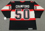 COREY CRAWFORD Chicago Blackhawks 1930's CCM Vintage NHL Hockey Jersey