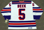 BARRY BECK New York Rangers 1983 CCM Vintage Home NHL Hockey Jersey